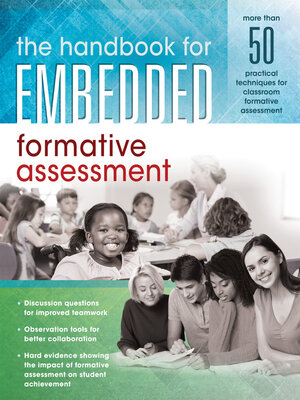 cover image of Handbook for Embedded Formative Assessment